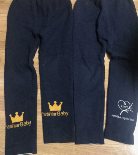 迪童针织打底裤，20元一条不包邮。140和...