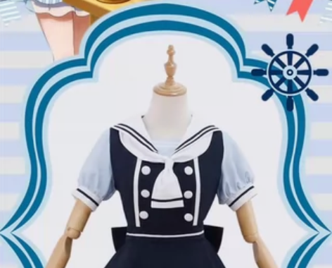 【出】绝色漫家园田海未海盗未觉醒L码 连衣...