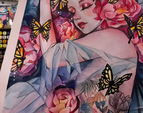 人物动漫静物素描彩铅水彩油画临摹写生 来图...