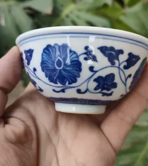 景德镇青花小茶碗， 感兴趣的话点“我想要”...