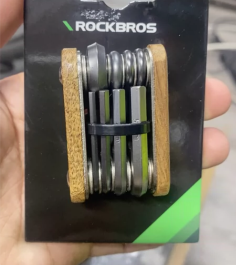 洛克兄弟 组合工具 便携 内六角 木质 正...