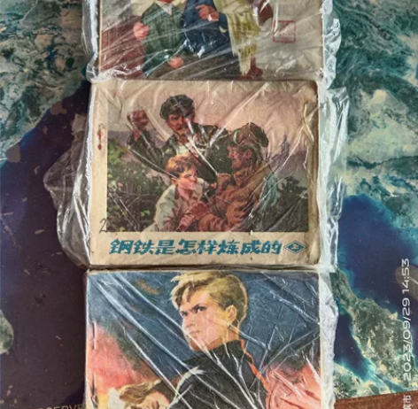 小人书，青年近卫军，钢铁是怎样炼成的，高尔...