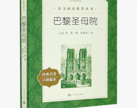 雨果英文原版中文译本 世界名著经典人民全新...