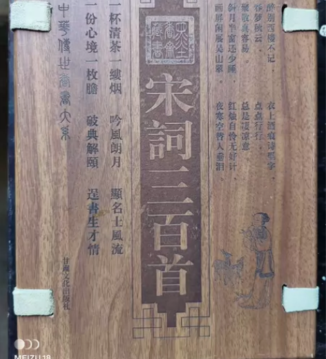 《宋词三百首》非常新一套收藏很不错 感兴趣...