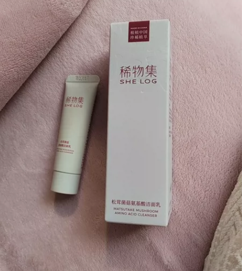 稀物集菌菇氨基酸洁面乳 50g +20g套...