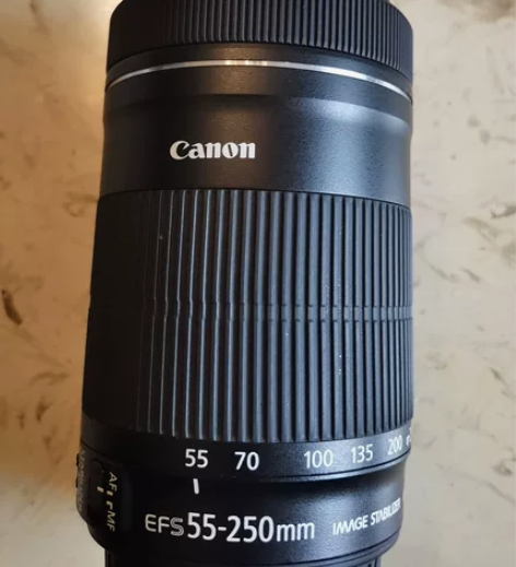 佳能ef55-250 is stm 闲置出...
