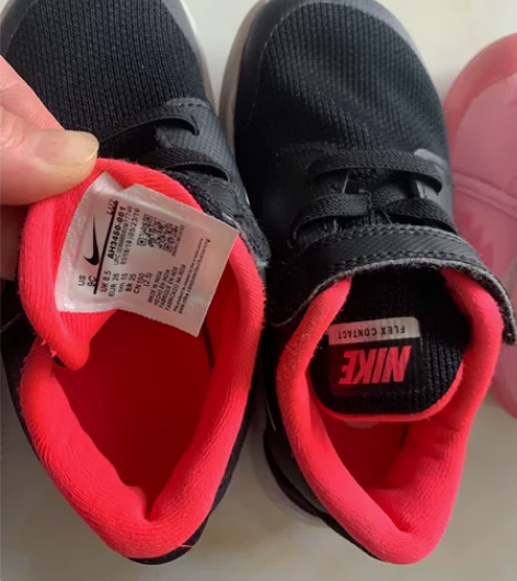 Nike耐克男女童软底魔术贴运动鞋内长15...