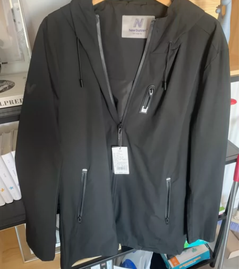 新百伦New bunren 男士长款外套 给弟弟买的,仅试穿... 新百伦New bunren 男士长款外套 给弟弟买的,仅试穿...