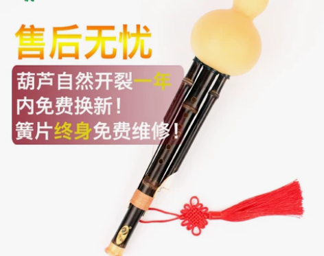 云南紫竹金竹原生态复古葫芦丝c降b小学生成...