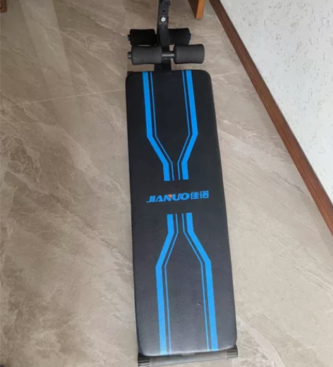 仰卧起坐健身器材家用仰卧板收腹多功能运动辅...