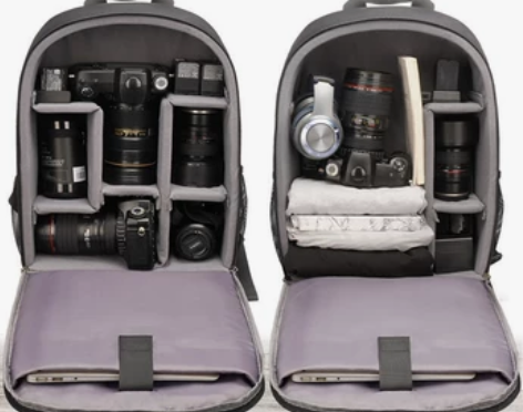 [官方推荐]相机包佳能索尼尼康双肩多功能包
