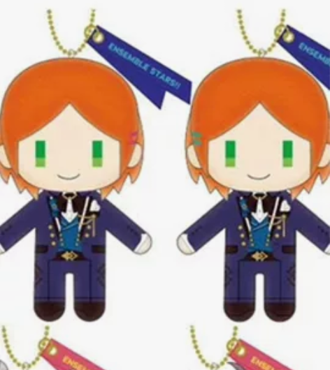 偶像梦幻祭五周年美娃双子一对有盒子有飘带可...