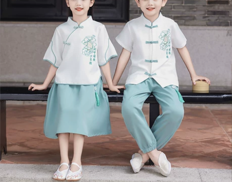 六一儿童表演服装中国风幼儿园演出服汉服小学...