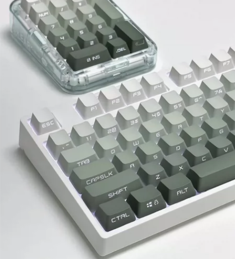 黑吉蛇DK87套件RGB蓝牙无线2.4G有...