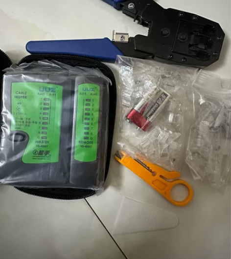 网线钳测试仪 整套 全新未使用 35一套包邮
