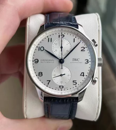 自己的万国葡计男表，男士全自动机械手表，外...