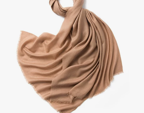 春新品高支纱 立体暗纹柔软 薄款纯羊毛围巾...