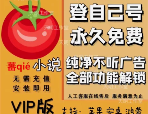 番茄全网小说会员vip畅听会员解锁苹果安卓...