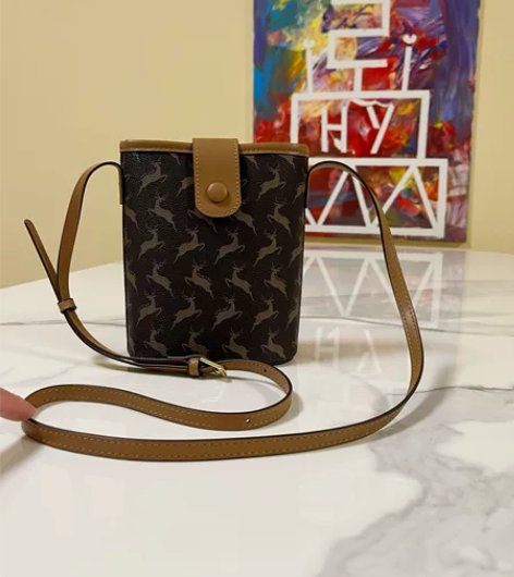 奥康腋下网红时尚印花百搭休闲小众单肩肩包潮...