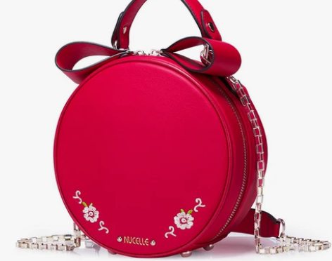 纽芝兰迷你女包2015糖果色小圆包蝴蝶结印...