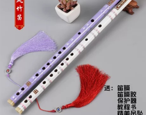 笛子初学成人零基础横笛/黑色EFG学生苦竹...