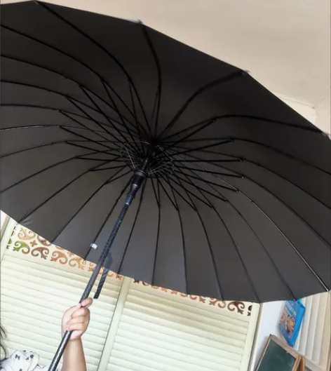 长柄雨伞男款大号女自动暴雨专用加固结实耐用...