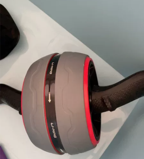 李宁健腹轮男士自动回弹卷腹腹肌轮运动收腹瘦...