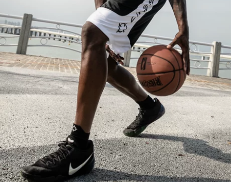 准者篮球裤速干运动裤男士夏宽松美式裤子训练...