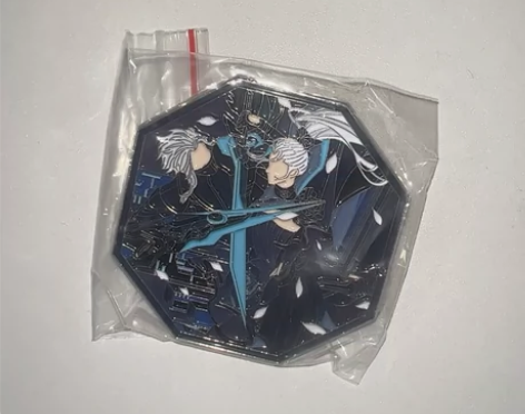 王者荣耀金属徽章 双兰默契交锋 兰陵王花木...