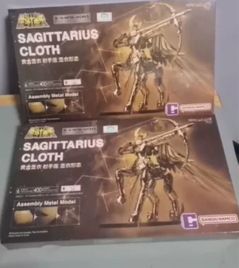 现货拼酷万代圣斗士星矢黄金圣衣射手座 圣衣...
