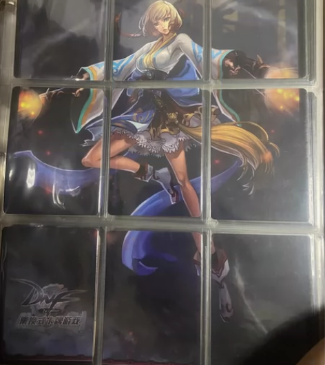 DNF卡牌 初代DNF卡牌全套拼图卡全00...