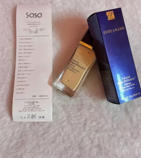 雅诗兰黛沁水粉底液 1co 2co 因为过...