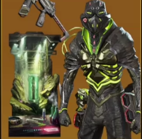 生化危机，动力小子皮肤，4周年纪念小队，a...