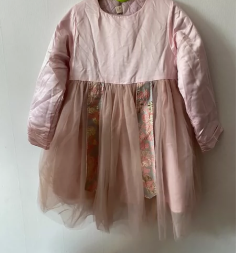 拜年服女童宝宝过年服唐装古装汉服儿童新年连...
