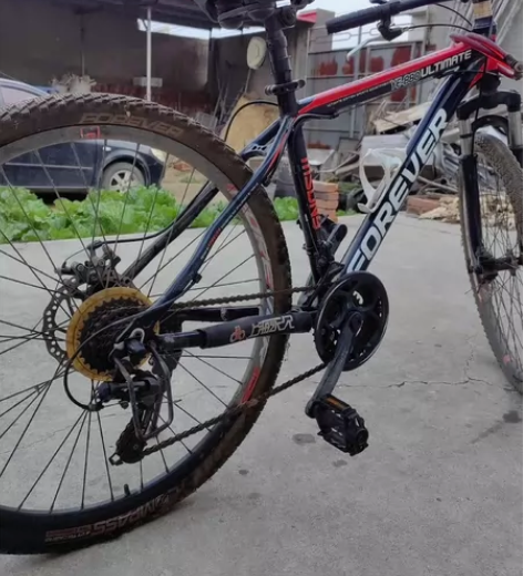 上海永久山地自行车，原价999购入，买来以...