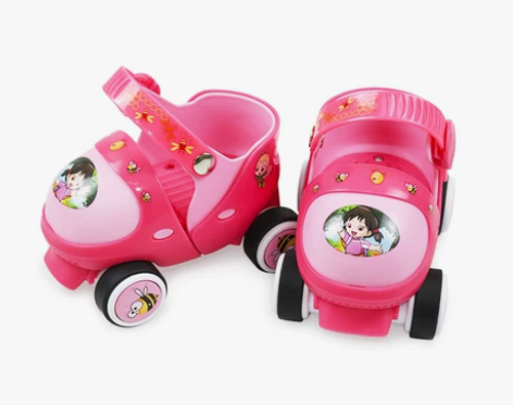 宝宝溜冰鞋2-3岁初学者可调4小童轮滑鞋套...