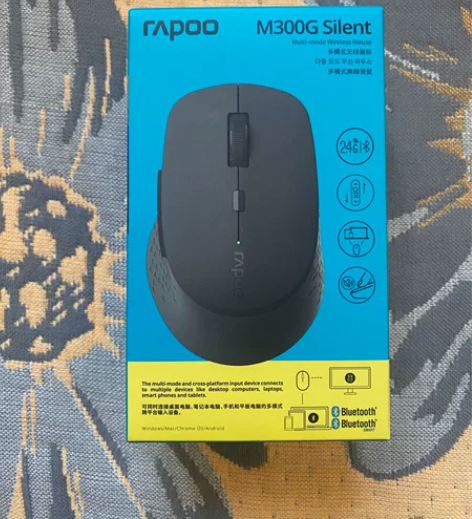 原盒雷柏（Rapoo） M300G静音版三...