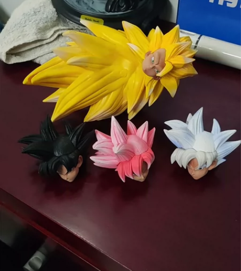 七龙珠手办 LS自在极意功白发孙悟空觉醒赛...