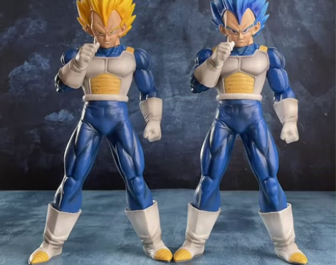 全新七龙珠手办模型摆件超级赛亚人孙悟空贝吉...