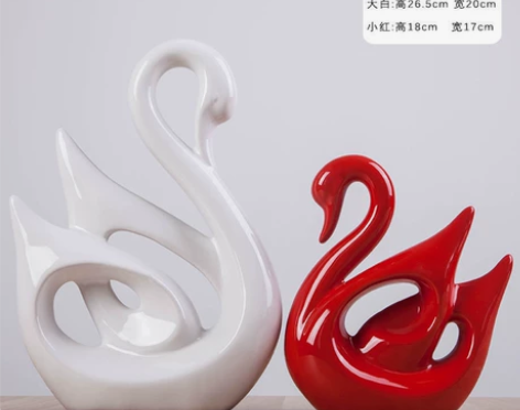 现代简约家居客厅装饰品摆件发财树北欧桌面酒...