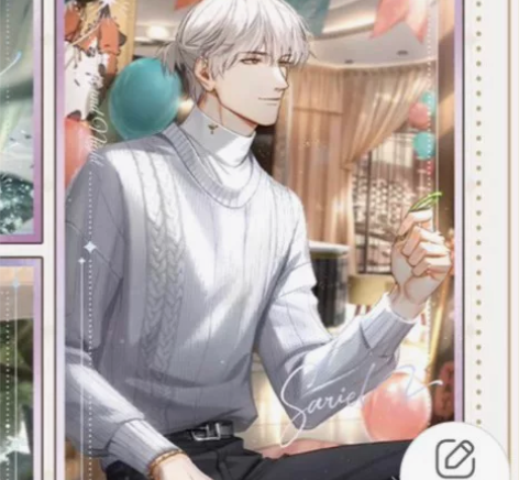 自刀出光与夜之恋谷 色纸  齐司礼  西湖...