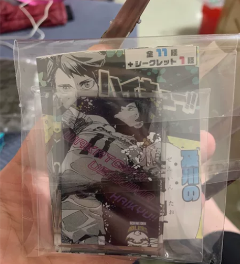 排球少年原画柄亚克力麻将 牛岛若利 直播间...