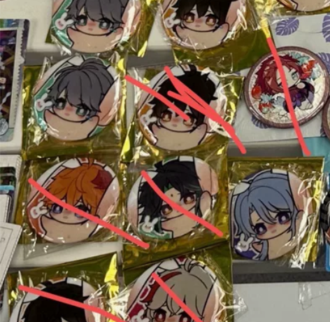 原神同人吧唧 可小刀 状态好  两天之内发...