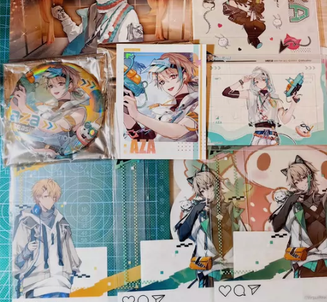 【出】阿萨aza小set 透卡全新未拆，吧...