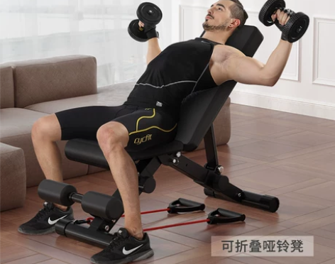 【健康节价】哑铃凳健身椅卧推登仰卧起坐家用...