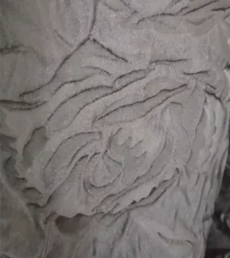 ?浮雕感立体凹凸感玫瑰花提花时装连衣裙风衣...