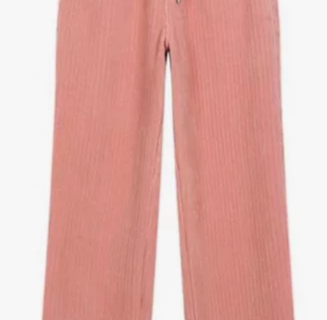 e2023冬新款休闲裤男情侣雪尼尔加绒保暖...