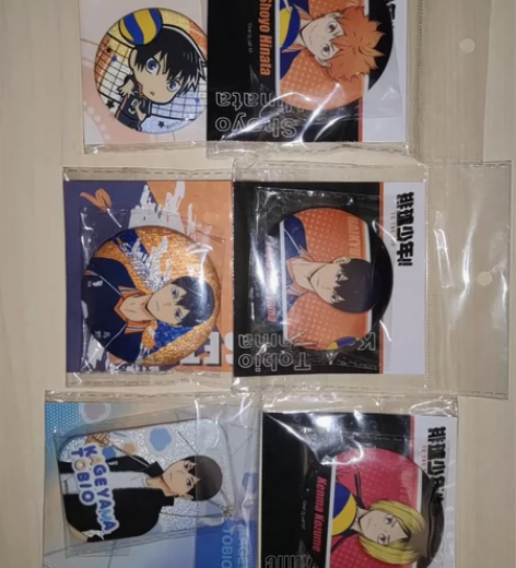 【出】排球少年国谷星河动漫 角色吧唧10r...