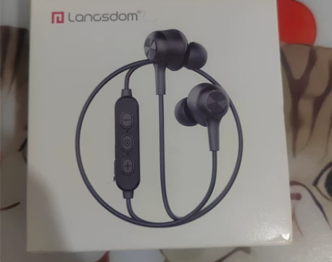 L17B黑色兰士顿蓝牙耳机颈挂脖式无线运动...