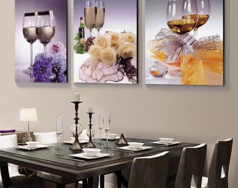 线绣印花十字绣自己手工绣2023年新款餐厅...